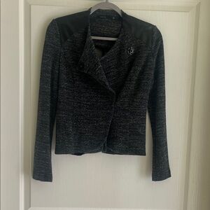 Twenty Black and Gray Women's Blazer